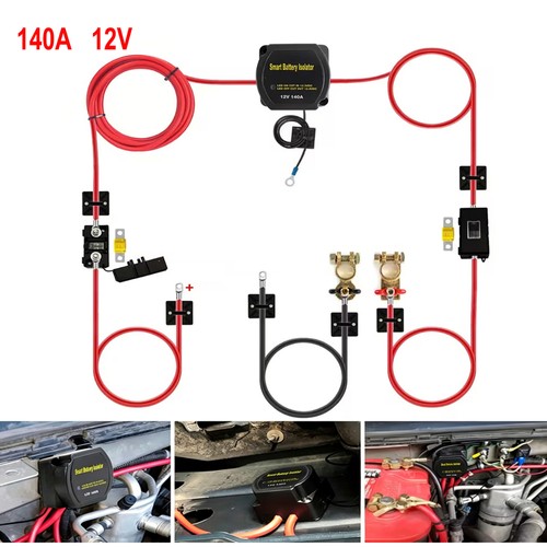 Trennrelais zweitbatterie set - zweitbatterie,