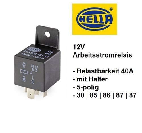 Hella arbeitsstrom relais - hella,
