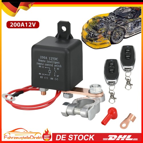 Auto batterie trennrelais 12v - trennrelais,