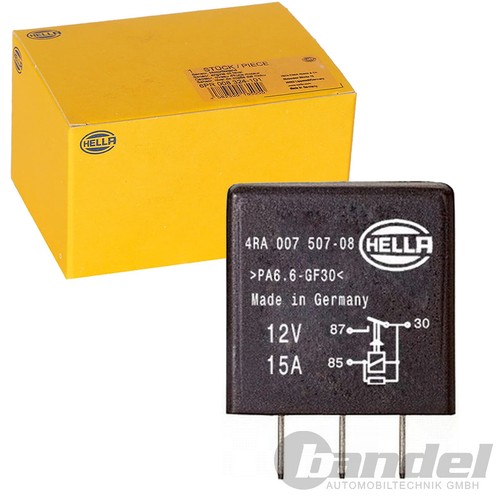 Hella relais 109 12v 15a - relais,