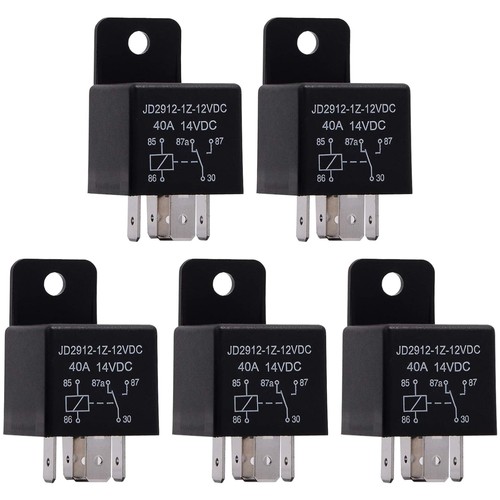 Relais 12v 40a pin - relais, car