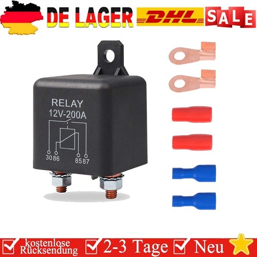 Batterie trennrelais 12v 200a - trennrelais,