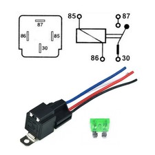 12V 4 Pin Auto Relais 30A mit
