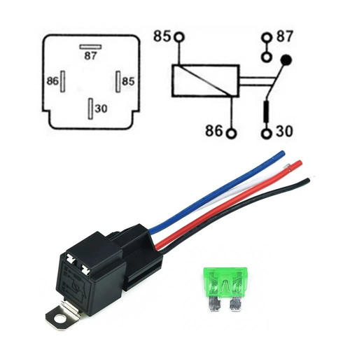 12v pin auto - 12v, 4