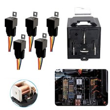 5x 12V 40A KFZ PKW Relais