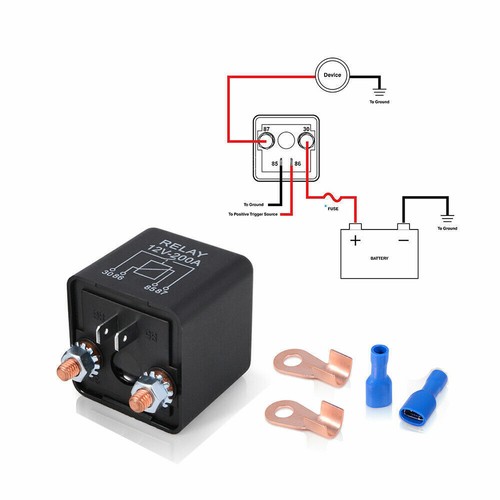 Batterie trennrelais 12v - batterie,